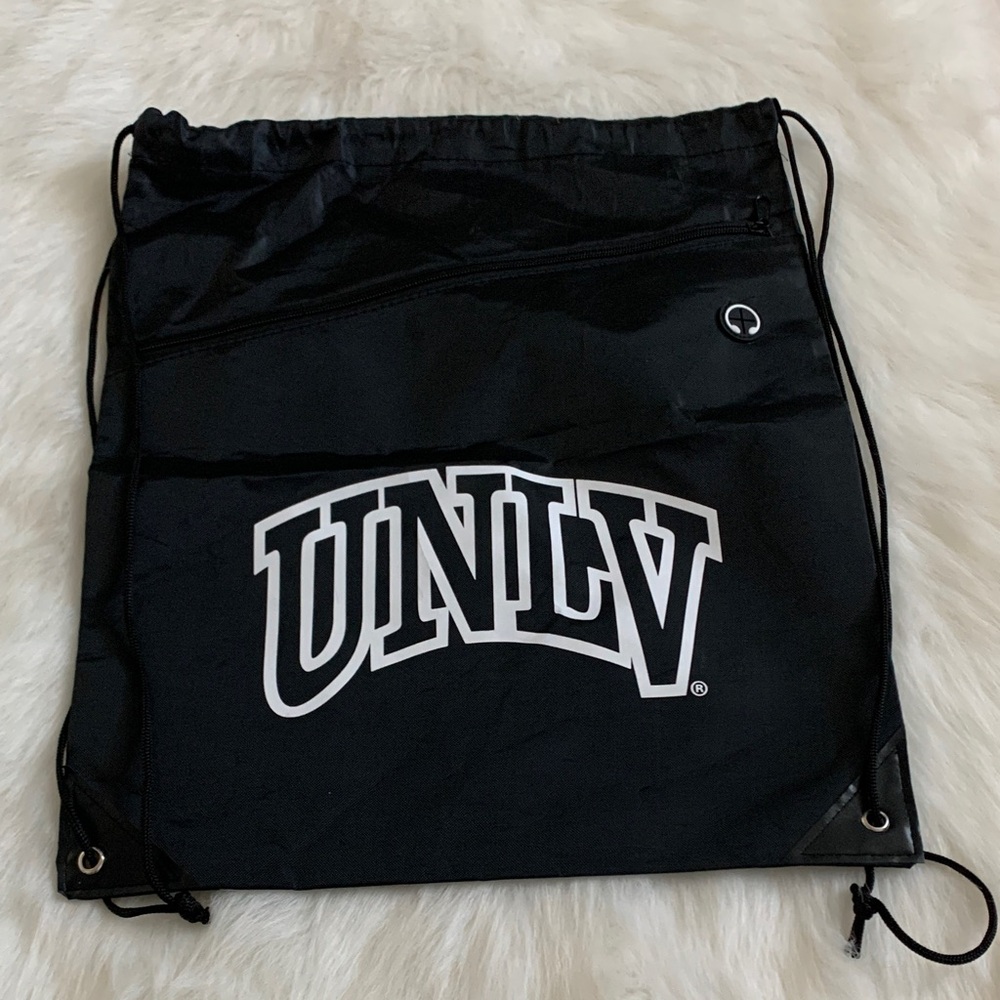 UNLV Black Drawstring Backpack